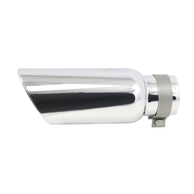 Go Rhino Exhaust Tip - Chrome - ID 3 1/2in x L 14in x OD 5in - Additional View 7