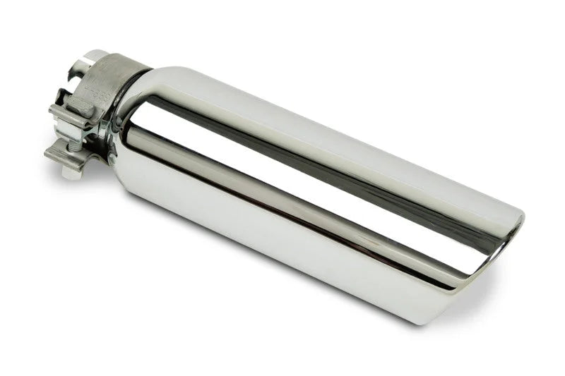Go Rhino Exhaust Tip - Chrome - ID 4in x L 10in x OD 5in - Main Product View