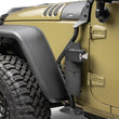Load image into Gallery viewer, Go Rhino Front Fender Jack Mount for Hi-Lift Jack - Tex. Blk fits 2007-2018 Jeep Wrangler / Wrangler JK - Main Product View