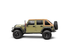 Load image into Gallery viewer, Go Rhino Front Fender Jack Mount for Hi-Lift Jack - Tex. Blk fits 2007-2018 Jeep Wrangler / Wrangler JK - Back View