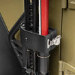 Load image into Gallery viewer, Go Rhino Front Fender Jack Mount for Hi-Lift Jack - Tex. Blk fits 2007-2018 Jeep Wrangler / Wrangler JK - Installation View