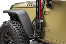 Load image into Gallery viewer, Go Rhino Front Fender Jack Mount for Hi-Lift Jack - Tex. Blk fits 2007-2018 Jeep Wrangler / Wrangler JK - Additional View 5