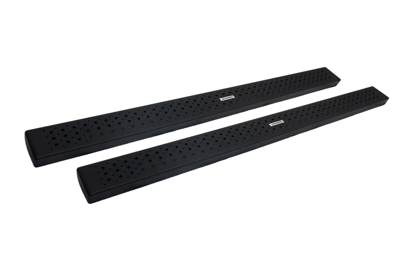 Go Rhino HD SideSteps - Textured Black - 87in - Main Product View