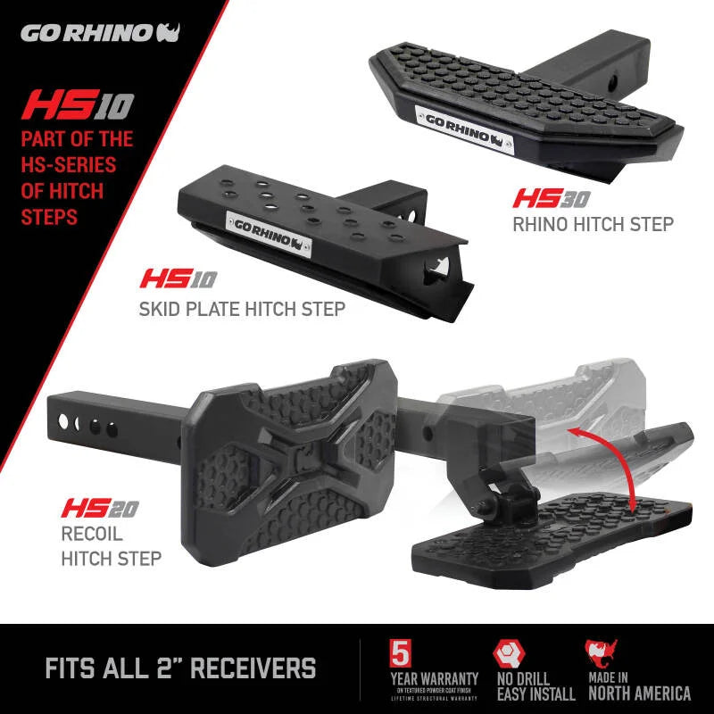 Go Rhino HS-10 Hitch Skid Step - Additional View 6
