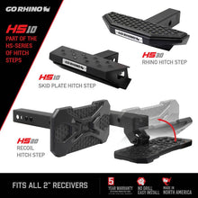 Load image into Gallery viewer, Go Rhino HS-10 Hitch Skid Step - Additional View 6