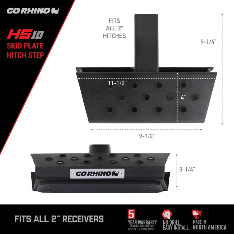 Go Rhino HS-10 Hitch Skid Step - Additional View 13