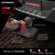 Load image into Gallery viewer, Go Rhino HS-20 Hitch Bumper Step - Back View