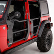 Load image into Gallery viewer, Go Rhino Jeep 18-21 Wrangler JLU/20-21 Gladiator JT Trailline Replacement Front Tube Door - Side View