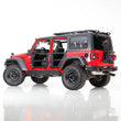 Load image into Gallery viewer, Go Rhino Jeep 18-21 Wrangler JLU/20-21 Gladiator JT Trailline Replacement Rear Tube Door - Installation View