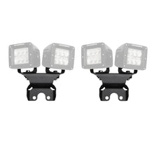 Load image into Gallery viewer, Go Rhino Light Mount - One or Two 3in Cubes fits 2018-2025 Jeep Gladiator / Wrangler JL / JLU - Main Product View