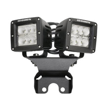 Load image into Gallery viewer, Go Rhino Light Mount - One or Two 3in Cubes fits 2018-2025 Jeep Gladiator / Wrangler JL / JLU - Installation View