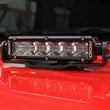 Load image into Gallery viewer, Go Rhino Light Mount - Two 6in Single Row fits 2018-2025 Jeep Gladiator / Wrangler - Side View