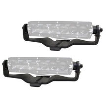 Load image into Gallery viewer, Go Rhino Light Mount - Two 6in Single Row fits 2018-2025 Jeep Gladiator Jt / Wrangler JL / JLU - Main Product View