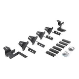 Go Rhino Mounting Brackets (V-Series V3/RB10 Slim/RB20 Slim) - Tex. Blk fits 2007-2018 Jeep Wrangler / Wrangler JK JKU 4DR