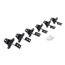 Load image into Gallery viewer, Go Rhino Mounting Brackets (V-Series V3/RB10 Slim/RB20 Slim) - Tex. Blk fits 2018-2025 Jeep Wrangler JLU 4DR - Side View