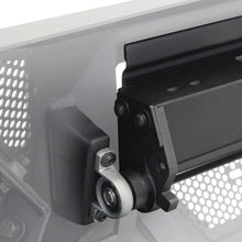 Load image into Gallery viewer, Go Rhino Power Actuated Hide-away Light Bar Mount Kit Textured Black - Back View