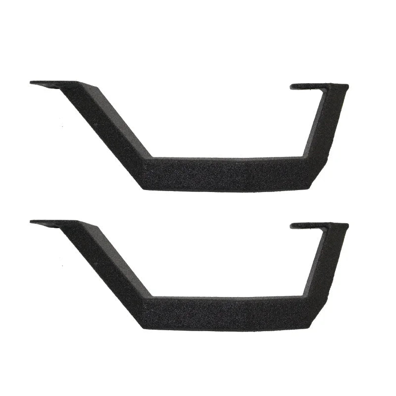 Go Rhino RB10 Running Boards - Bedliner Coating Finish - Complete Kit - Installation View