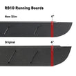 Load image into Gallery viewer, Go Rhino RB10 Slim Running Boards 57in. Cab Length - Bedliner Coating (No Drill/Mounting Brkt Req.) - Additional View 6