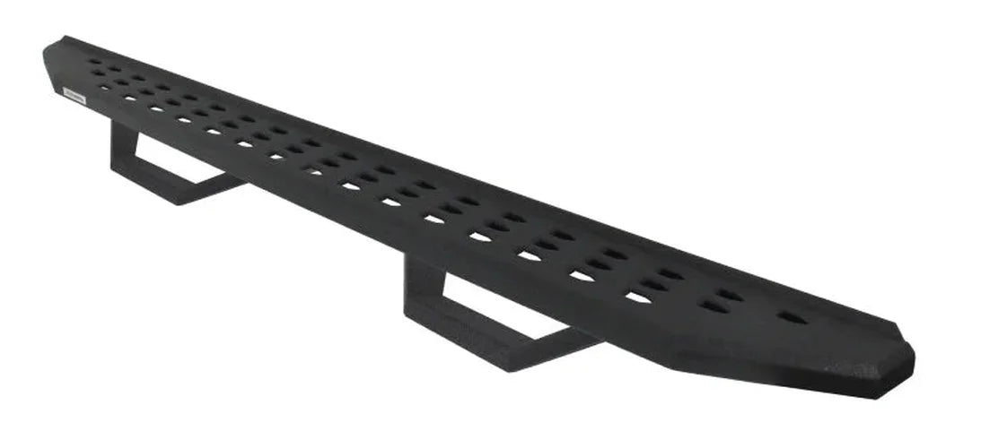 Go Rhino 19-20 Ram 1500 RB20 Complete Kit w/RB20 + Brkts + 2 RB20 Drop Steps - Side View