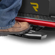 Load image into Gallery viewer, Go Rhino RB20 Slim Hitch Step - 18in. Long /  Universal (Fits 2in. Receivers) - Tex. Blk - Back View