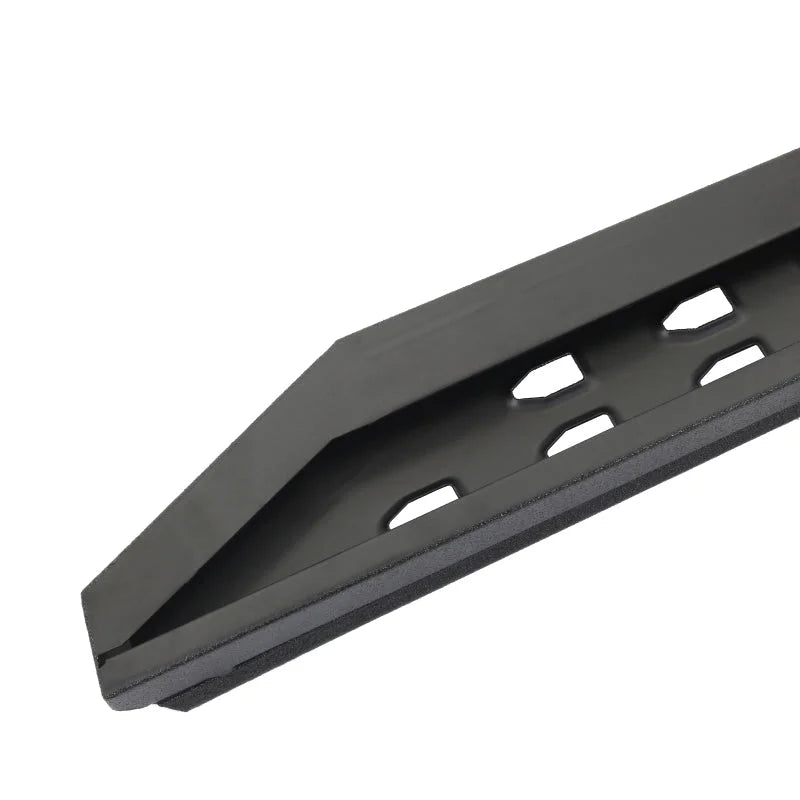 Go Rhino RB20 Slim Running Board + Brackets - Bedliner Coating fits 2022-2024 Toyota Tundra 1794 Edition - Side View