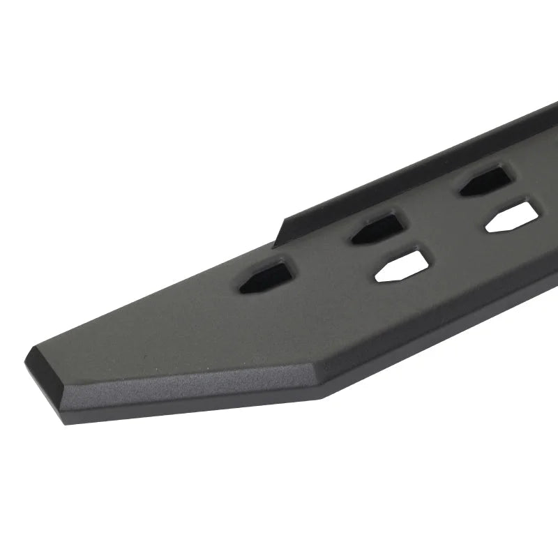 Go Rhino RB20 Slim Running Boards 57in. Cab Length - Tex. Blk (No Drill/Mounting Brackets Req.) - Installation View