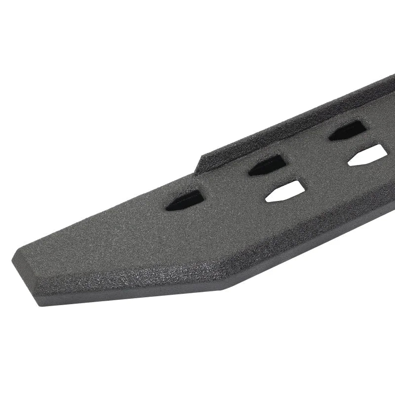 Go Rhino RB20 Slim Running Boards - Universal 48in. (Fits 2DR) - Bedliner Coating - Back View