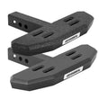 Load image into Gallery viewer, Go Rhino RB30 Slim Hitch Step - 17in. Long / Universal (Fits 2in. Receivers) - Bedliner Coating - Back View