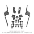 Load image into Gallery viewer, Go Rhino RC2 Brackets fits 2004-2023 Ford F-150 - Side View