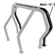 Load image into Gallery viewer, Go Rhino RHINO Bed Bar - Front Main A bar - Black - Main Product View