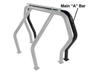 Go Rhino RHINO Bed Bar - Front Main A bar - Black - Main Product View