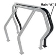 Load image into Gallery viewer, Go Rhino RHINO Bed Bar - Front Main A bar - Black fits 1979-2011 Ford / GMC / Isuzu - Main Product View