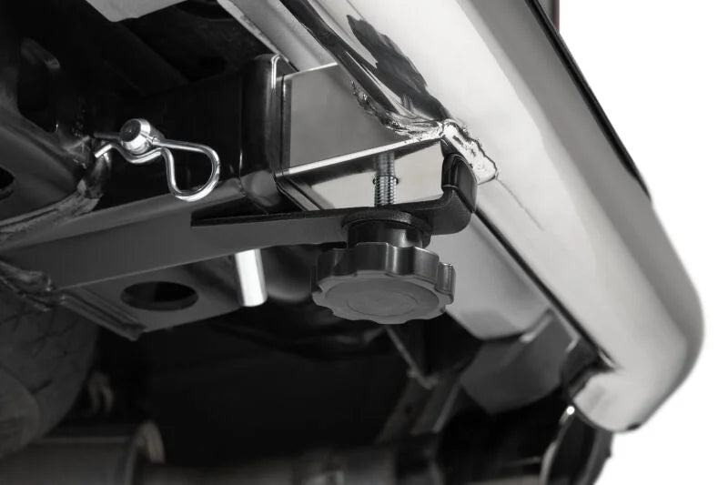 Go Rhino RHINO Hitch Step - 2in - Stainless - Side View