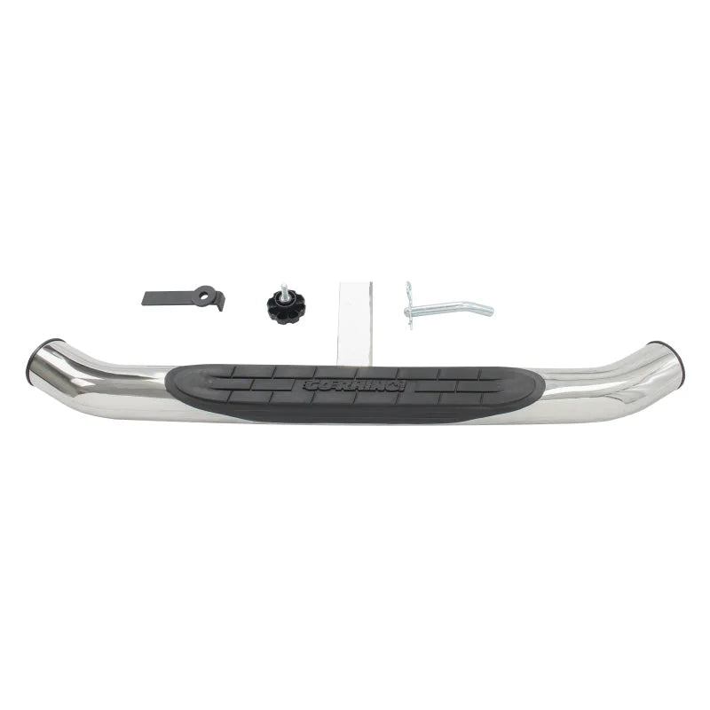 Go Rhino RHINO Hitch Step - 2in - Stainless - Installation View