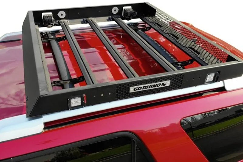 Go Rhino SRM 400 Roof Rack - 48in - Side View