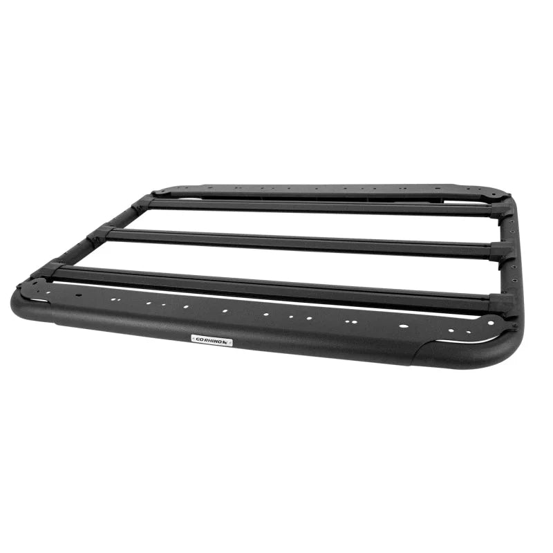 Go Rhino SRM 500 Flat Rack 35in. - Tex. Blk (Incl. Clamps - Mounts to Many Styles of Cross Bars) - Main Product View