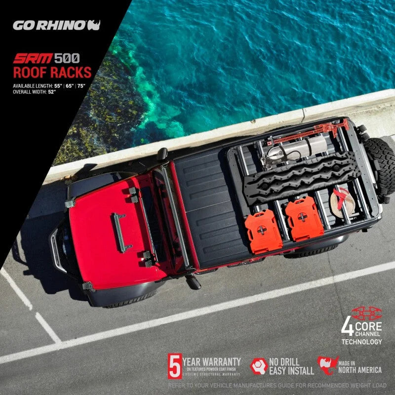 Go Rhino SRM 500 Roof Rack - 55in - Additional View 6