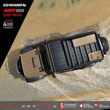 Load image into Gallery viewer, Go Rhino SRM 600 Basket Style Roof Rack 55in. - Tex. Blk - Additional View 7