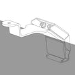 Load image into Gallery viewer, Go Rhino SRM Rack Rain Gutter Mount Kit - 4pc. (Mounts to Factory Rain Gutter/Drip Rail) - Back View