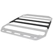 Load image into Gallery viewer, Go Rhino SRM300 20in. Center Rack Extender Leaf - Single Extension - Tex. Blk - Side View