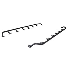 Load image into Gallery viewer, Go Rhino SRM300 Dual Rail Kit (For 80x40in. Rack) - Tex. Blk (Rails ONLY - Req. Platform) - Main Product View