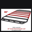 Load image into Gallery viewer, Go Rhino SRM300 Flat Platform Roof Rack 40in. L x 40in. W (Incl. Clamps) - Additional View 8