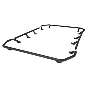 Go Rhino SRM300 Quad Overland Rail Kit (For 60x40in. Rack) - Tex. Blk (Rails ONLY - Req. Platform) - Main Product View