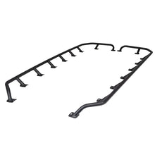 Load image into Gallery viewer, Go Rhino SRM300 Tri-Rail Kit (For 80x40in. Rack) - Tex. Blk (Rails ONLY - Req. Platform) - Main Product View
