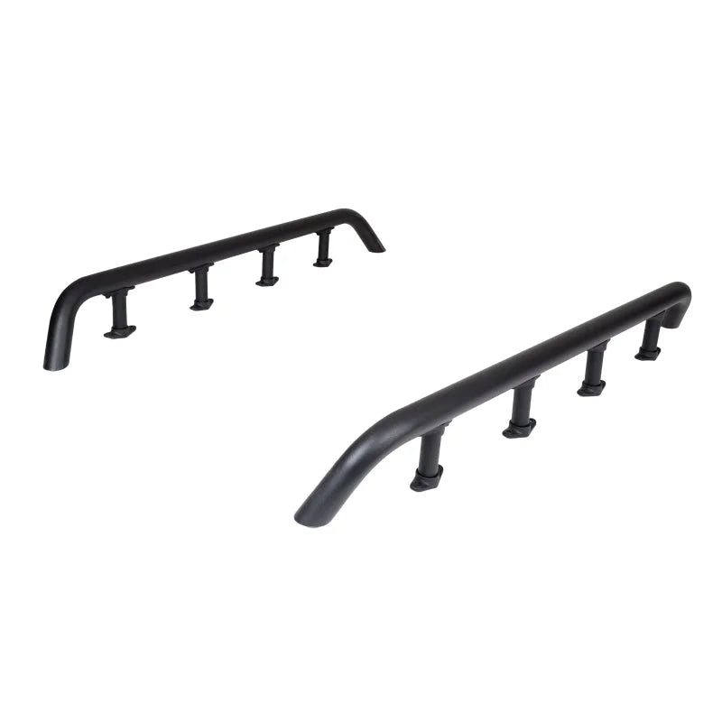 Go Rhino SRM500 Dual Rail Kit (For 55in. Long Rack) - Tex. Blk (Rails ONLY - Req. Platform) - Main Product View