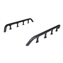 Load image into Gallery viewer, Go Rhino SRM500 Dual Rail Kit (For 55in. Long Rack) - Tex. Blk (Rails ONLY - Req. Platform) - Main Product View