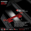 Load image into Gallery viewer, Go Rhino SRM500 Dual Rail Kit (For 55in. Long Rack) - Tex. Blk (Rails ONLY - Req. Platform) - Side View