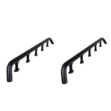 Load image into Gallery viewer, Go Rhino SRM500 Dual Rail Kit (For 65in. Long Rack) - Tex. Blk (Rails ONLY - Req. Platform) - Main Product View