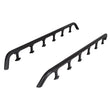 Load image into Gallery viewer, Go Rhino SRM500 Dual Rail Kit (For 75in. Long Rack) - Tex. Blk (Rails ONLY - Req. Platform) - Main Product View