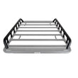 Load image into Gallery viewer, Go Rhino SRM500 Dual Rail Kit (For 75in. Long Rack) - Tex. Blk (Rails ONLY - Req. Platform) - Installation View